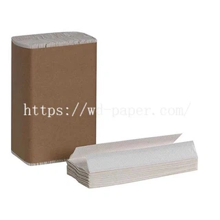 Qog'oz qo'l sochiqlari C katlama